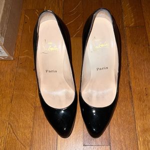 Christian Louboutin patent leather heels